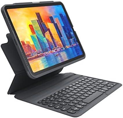ZAGG Pro Keys Detachable Case and Wireless Keyboard for Apple iPad 11" (A16)/ 10.9 10th GEN, Multi-Device Bluetooth Pairing, Backlit Keyboard, Apple Pencil Holder, 6.6ft Drop Protection, Lightweight