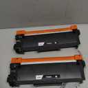 TN660 Compatible Toner Cartridge Replacement for Brother TN630 (Black,2 Pack) TN-660 630 to Use with MFC-L2700DW L2720DW L2740DW HL-L2300D L2320D L2360DW L2380DW DCP-L2540DW Printer