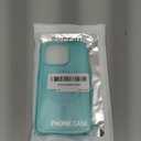 SUPFINE Magnetic for iPhone 14 Pro Case (Compatible with MagSafe) (Military Grade Drop Protection) Slim Translucent Matte with Anti-Fingerprint Phone Case,Blue Green