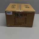 Powfloven Gold Rechargeable Battery Operated Wall Sconces Set of 2 with Remote, Wireless Dimmable Battery Powered LED Wall Lights, Cordless Wall Lighting Lamp Fixture for Bedroom Living Room