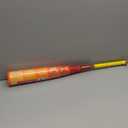 Easton | 2025 | Hype FIRE Baseball Bat | USSSA | -5 Drop | 2 3/4' Barrel | 31 inch, Orange, -5, 31 Inches 