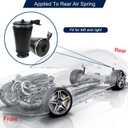 2Pcs Rear Air Spring Suspension Bags3U2Z5580PA Fit for Lincoln Town Car 1990-2011, Ford Crown Victoria 1993-2008, Mercury Grand Marquis 1992-2011, Replace OEM 3U2Z5580BA 6W1Z5560AA,FOVY5560A