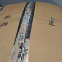 Barydat 4 Pcs Outdoor Patio Chair Cushions, 19.7 x 39.4 Inch Black and White Grid Square Dining Seat Back Chair Cushions with Tie Buffalo Plaid Indoor Outdoor Cushions for Patio Furniture