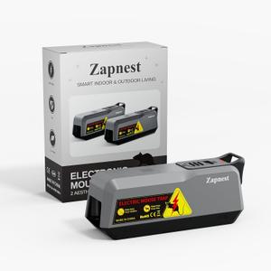 Zapnest Smart Indoor & Outdoor Living Electronic Mouse Trap 2 Aesthetically Designed Traps