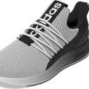 adidas Men's Lite Racer Adapt 7.0 Running Shoes (11.5, White/Black/White)
