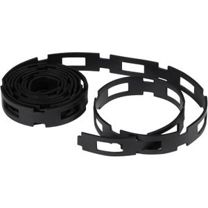 EasyFlex Plastic Locking Tree, Plant and Cable Ties, 1-Inch by 100-Feet, Black
