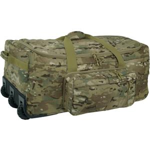 Mercury Tactical Gear Mini Monster Rolling Duffel Deployment, Wheeled Heavy Duty Travel Duffle Bag for Men & Women, Multi Cam Color, One Size