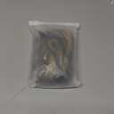 4PCS Clip in Hair Extensions 12" Short Curly Wavy Hair Extensions Invisible Lace Weft Natural Soft Hairpieces for Women Chocolate Brown Color with Blonde Highlights