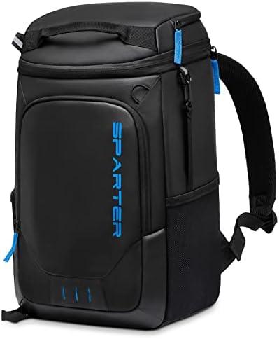 SPARTER Backpack Cooler Insulated Leak Proof 30 Cans, 2 Insulated Compartments Thermal Bag, Portable Lightweight Beach Travel Camping Lunch Backpack for Men and Women