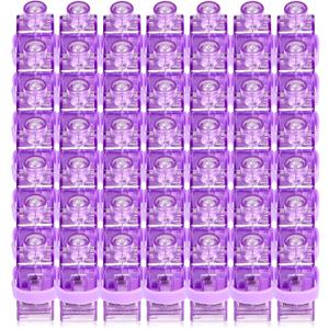 3 x Finger Lights for Kids, 50Pcs Purple Finger Flashights Glow in the Dark Party Favors Bulk, Led Light Up Finger Light for Easter Back to School Classroom Prizes Halloween Trick or Treating Goodie Bags