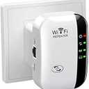 2025 WiFi Extender WiFi Range Extender, Wireless Internet Repeater, WiFi Extenders Signal Booster for Home Up to 5000 sq.ft and 45 Devices,1-Key Setup, Access Point, Alexa Compatible