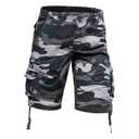 Camo Shorts for Men Classic Relaxed Fit Cargo Short Multi-Pocket Outdoor Shorts 36