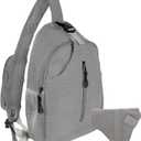 JESSIE & JAMES Multipurpose Concealed Carry Sling Backpack Purse Lightweight Crossbody Sling Bags For Women Men_ GY