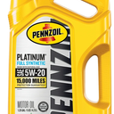 Pennzoil 5W-20 Platinum Synthetic Motor Oil , 2Pac