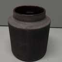 Rustic Vases for Home Decor. Ceramic Vase for Dining Table Decor. Terracotta Decorative Vase 6.1IN. ZSHLXM