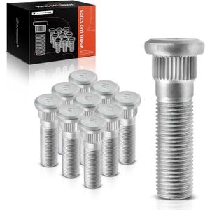 A-Premium M12-1.25 Wheel Studs Compatible with Nissan Frontier Pathfinder Armada Quest Titan Xterra Suzuki Equator Infiniti QX56 Mercury 10-PC Set