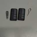 2 Replacement for Liftmaster Chamberlain Sears Craftsman 893MAX Garage Door Opener Remote 2 Pack (Grey)