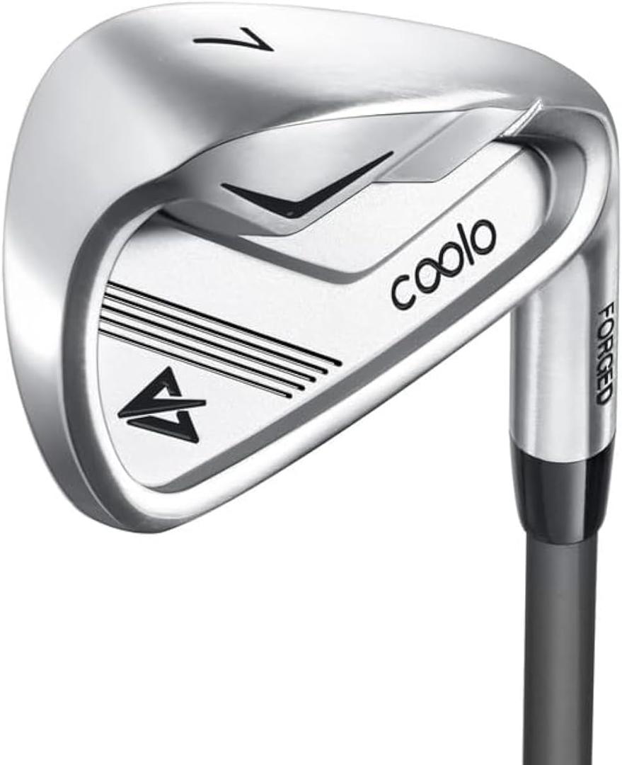 COOLO Graphite Shaft Golf Iron, Easy Launch & Distance (Men, #6, Right )