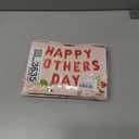 4 x Happy Mothers Day Balloons 16 Inch Red Letter Balloons Sunflower Balloons Mother's Day Foil Balloons for Mothers Day Decorations Supplies