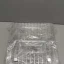 Wire Hanging Storage Basket 2 Packs, Wall Mounted Kitchen Bathroom Storage Basket, Home Multi-Functional, no Punching, Bearing Strong, Suitable for Home, Office,Chrome