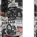 DEENAKIN for Samsung Galaxy S26 Plus Case Cute,Aesthetic Dark Academia Halloween Scream Phone Case,Compatible with Magsafe,Trendy Cool Retro Protective Slim Silicone Phone Cover for Women Girls