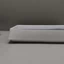 PODOO Rabbit Litter Box  Training Potty Tray for Guinea Pig & Small Pets  Spacious Grid Pan with Low Entrance, Easy-Clean & Odor-ResistantHelps Keep a Clean Cage and Reduce Mess (Medium)