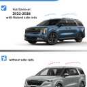 FengYu 300lb Lockable Roof Rack Cross Bars Compatible with 2022-2026 KIA Carnival & Carnival Hybrid, Heavy Duty Aluminum Roof Rails Crossbars Cargo Bars Canoe Rooftop Black Carrier Luggage.