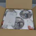 Modern Pendant Light Kitchen Fixture Dimmable LED Chrome Mini Pendant Lighting fo Kitchen Island Bedroom Bedside Table Small Pendant Lights (3-Pack)