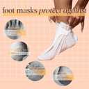 SpaLife Beauty Sole Mates Exfoliating Foot Masks For Callus Removal with Macadamia Oil, Walnut Shell, and Eucalyptus Oil  8 Pack