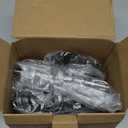 Electric Hand Mixer, Kitchen Handheld Mixer, Turbo Boost/Self-Control Speed + 5 Speed + Eject Button + Stainless Steel Hand Beaters*2 & Dough Hooks*2, Kitchen Mixer for Cream/Cookies/Dough