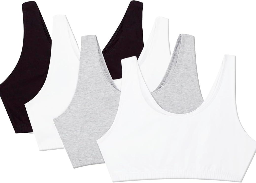 Fruit of the Loom Women's Built Up Tank Style Sports Bra Value Pack Size 34