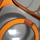 CASEKOO Cosmic Orange Glossy for iPhone 17 Pro Max Case [360 Spin Magnetic Stand][Fit for MagSafe][17FT Military Protection] Slim Polished for iPhone 17 Pro Max Case with Stand 6.9", Cosmic Orange