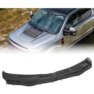 Windshield Wiper Cowl Panel Grill Fit for 2017-2022 Ford F250 F350 F450 F550 Super Duty Front Window Cover Insert Panel Replacement for HC3Z-25022A68-AB HC3Z-25022A69-AC