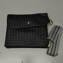 Women’s Small Crossbody Bag – Dual-Layer Phone Wallet Purse, Shoulder Bag for Travel, Black