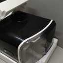 Nugget Ice Maker Countertop, 33LBS/24H, Self-Cleaning Portable Pebble Ice Machine with Soft Chewable Pellets Sonic Ice, Buscket and Scoop, for Home/Kitchen/RV/Party/Camping/Office, Black