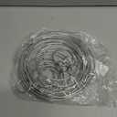 GORGECRAFT 16PCS Metal Wreath Rings 4 Sizes(5/8/10/12cm) Silver Catcher Hoops Macrame Rings Floral Craft Hoop for DIY Wedding Christmas Party Decoration Hanging Ornament Making