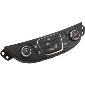 Parts 15-74947 Heating and Air Conditioning Control Panel, Black