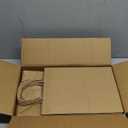 FACEBAG 50-Pack Brown Paper Bags with Handles Bulk, 8x4.25x10.5 Inches, Medium-sized Gift Bags with Handles for Party Favors，Take-Out，Grocery Shopping & Retail，Reusable & Durable