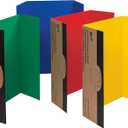Pacon Corrugated Presentation Board, 48-Inchx36-Inch, Assorted 4 Colors (37654)
