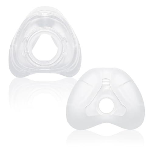 2 Packs Replacement Nasal Cushion for AirFit N20 Mask,Reliable Seal & Perfect Fit for Nasal Mask Cushion-Accessories Replacement Supplies (Large)