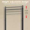 Pull Up Station, Bongkim Power Tower Portable Pullup Bar Station, Pull Up Bar for Home Gym, Pull Up Tower Station 330LBS