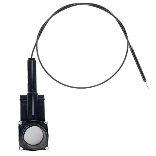 Camper Comfort 3" x 48" Cable Waste Valve | RV, Camper, Mobile Home tank valve | 4-ft release handle