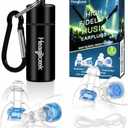 Hearprotek Concert Ear Plugs, 1Pairs Reusable high Fidelity Musician Ear Plugs for Concerts Loud Music-Noise Reduction Ear Protection earplugs for Rave,Festival,Music,Tinnitus Relief