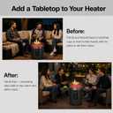 Folding Shelf for Ninja Fireside360 Outdoor Heater & Fire Pit (OF101)