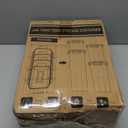 PRAKI Airtight Food Storage Containers Set with Lids - 24 PCS, BPA Free Kitchen and Pantry Organization, Plastic Leak-proof Canisters for Cereal Flour & Sugar - Labels & Marker (Black)