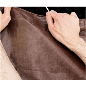 Super Cover Brown/Black 20x30 Tarp Cover