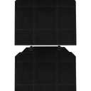 2Pcs Range Hood Charcoal Filters Replace WB02X24841JXCF71, Charcoal Filters Fit for GE PVW7301SJ1SS PVW7361EJ1ES CVW73012M1SS