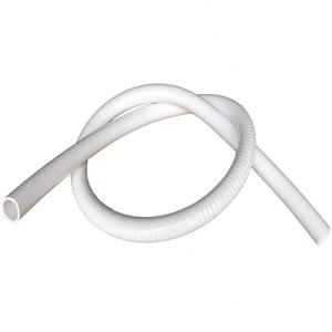 TekTube Schedule 40 Ultra Flex PVC Pipe - 10 ft Long (2" Dia, White)