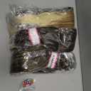 ATRAENTE Prestretched Braiding Hair 18 Inch Ombre Braiding Hair Pre Stretched 8 Packs Hot Water Setting Yaki Texture Hair Braids (4/27/613)