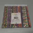 JOYIN 48PCS Halloween Pencils Bulk with Eraser, Colorful Fall Pencil Assortment, 12 Design Halloween Themed Stationery Set for Kid Girl Boy Trick or Treating Party Favor Supplies, Classroom Gift Prize